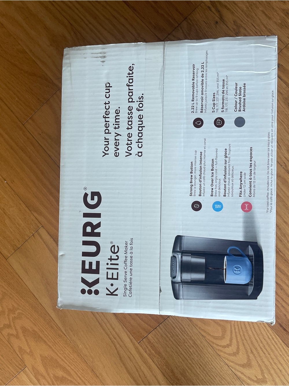 Keurig Single Serve Coffee Maker - Black and Silver